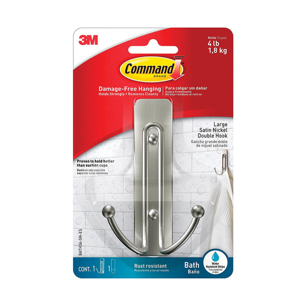 Command Double Hook BATH36-SN-ES